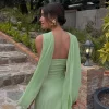 Halter Elegant Long Dresses Women Summer Fashion Off Shoulder Sleeveless Sexy Robes Lady Evening Party Dresses Club Gowns 2025 - Image 6