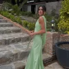 Halter Elegant Long Dresses Women Summer Fashion Off Shoulder Sleeveless Sexy Robes Lady Evening Party Dresses Club Gowns 2025 - Image 5